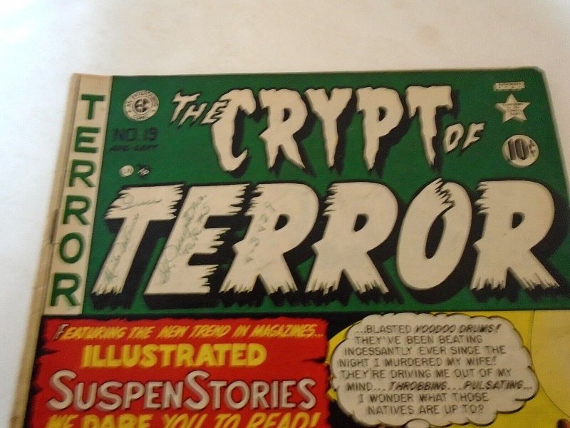 Crypt of Terror #19vg (EC, 1950) Becomes Tales From The Crypt!