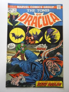 Tomb of Dracula #15 (1973) VF Condition!