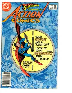 4 Action Comics DC Comics #551 552 553 554 Superman Suicide Squad RipHunter BH24