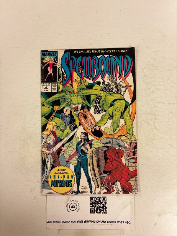 Spellbound #4 NM Marvel Comic Books New Mutants 29 HH107