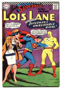 SUPERMAN'S GIRLFRIEND LOIS LANE #74 First appearance of Bizarro Flash