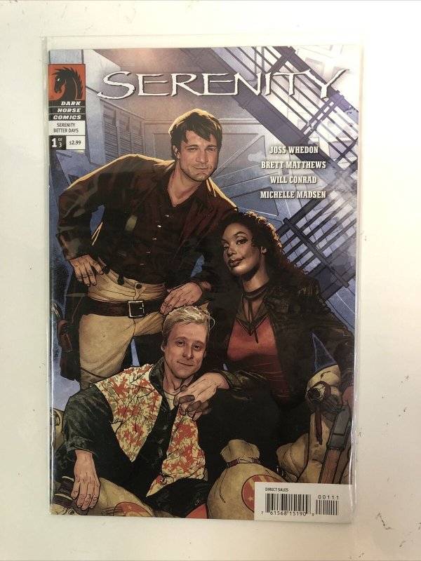 Serenity: Better Days (2008) Complete Set # 1-2-3 (VF/NM) Dark Horse Comics