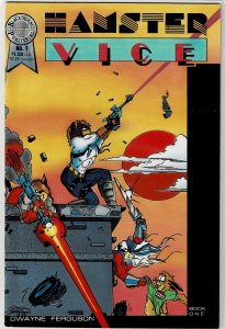 Hamster Vice #1 (1986) VF, Like it sounds; rodent cops spoof mid-80s Miami Vice.