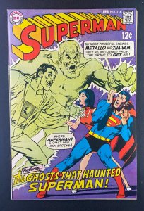 Superman (1939) #214 FN+ (6.5) Neal Adams Cover Curt Swan un