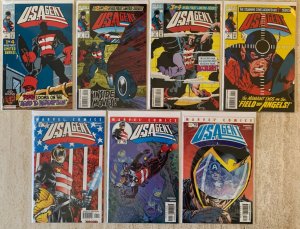 U.S. AGENT 1-4 (1993) + 1-3 (2001) | 2 COMPLETE MINI-SERIES | 7 TOTAL | VF/NM