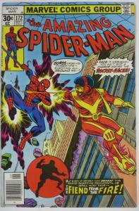 AMAZING SPIDER-MAN  #172 (Marvel,9/1977)  (F-VF) Rocket Racer! Wein & Andru