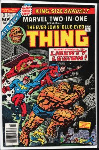 Marvel Two-in-One Annual #1 (1976) Liberty Legion