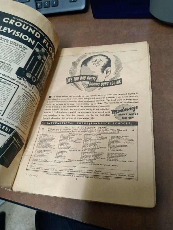 pulp ARGOSY WEEKLY 287 #2 Aug 27 1938 Golden age magazine painted cover sci-fi?