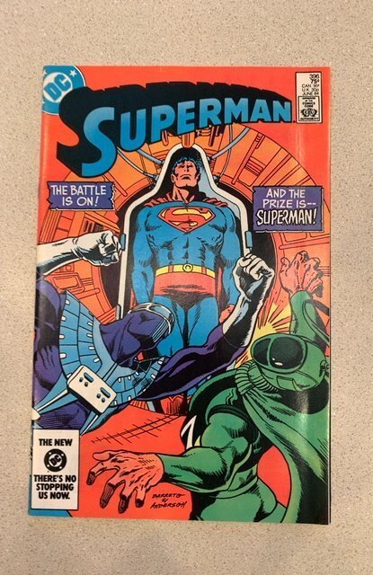 Superman #396 (1984) 1st Appearance Intellex the Brain Bandit
