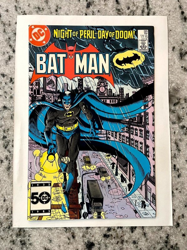 Batman #385 VF/NM DC Comic Book Silver Age Robin Joker Gotham Penguin Ivy 3 J832