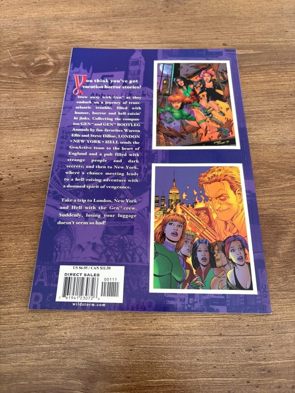 Gen 13 London New York Hell Graphic Novel TPB Comic Book 1 J315