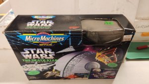 Micro Machines Star Wars Death Star 1993 Opened F3