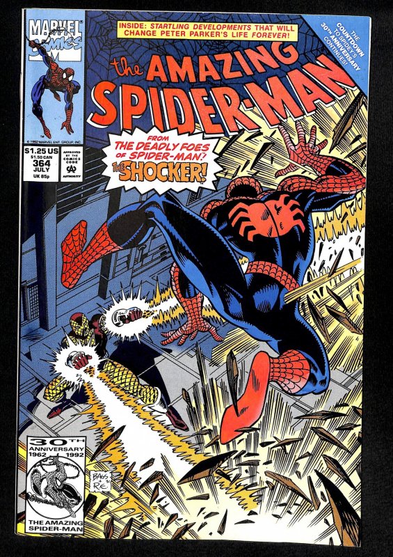 Amazing Spider-Man #364 1st Doctor Octopus! | Comic Books - Copper Age ...