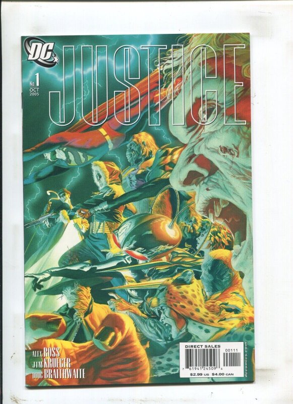 Justice 2PC LOT #1 + 2 - Alex Ross Work (9.2) 2005