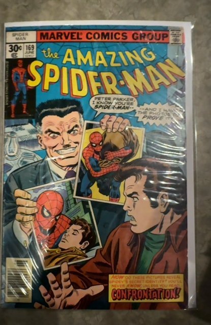 The Amazing Spider-Man #169 (1977) Spider-Man 