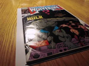 Marvel Comics Presents Wolverine Hulk #58 Newsstand (1990)