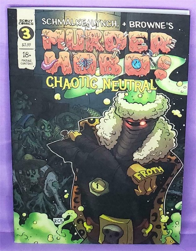 MURDER HOBO Chaotic Neutral #3 Joseph Schmalke Ryan R Brown (Scout, 2021) 850015763472