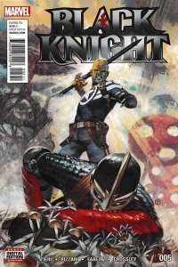 Black Knight (2016 series) #5, NM- (Stock photo)