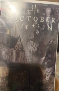 The October Faction #1 Second Print Cover (2014) The October Faction 