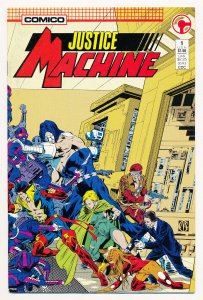 Justice Machine (1987 Comico/Innovation) #1 FN+