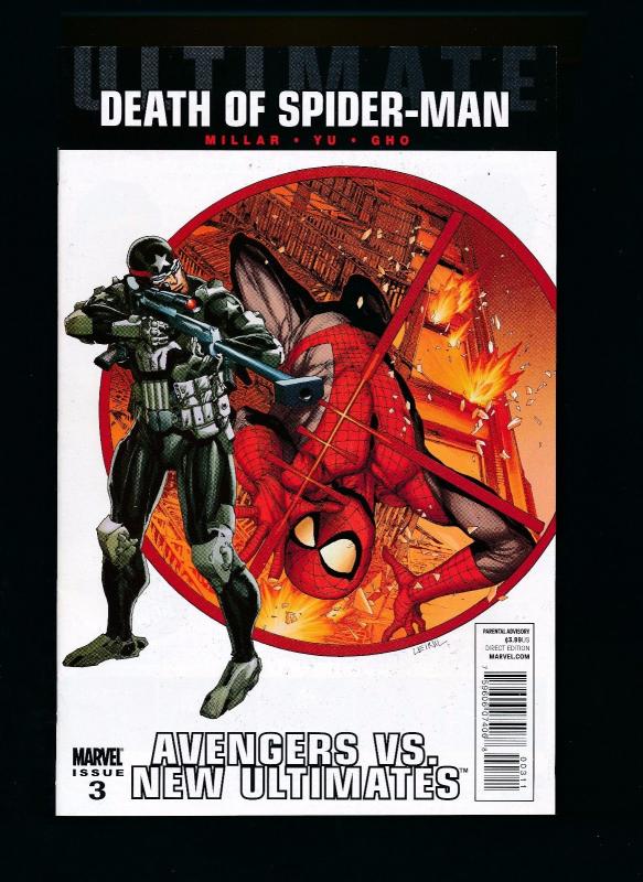 Ultimate Death of Spider-Man #3 Avengers vs. ~ Marvel Comics 2011 ~ NM (HX535)