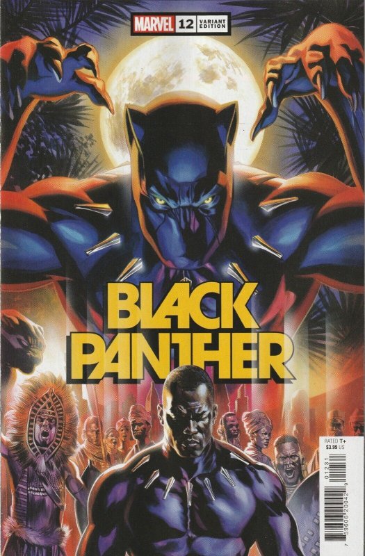 Black Panther # 12 Massafera Variant Cover NM Marvel 2022 [G6]