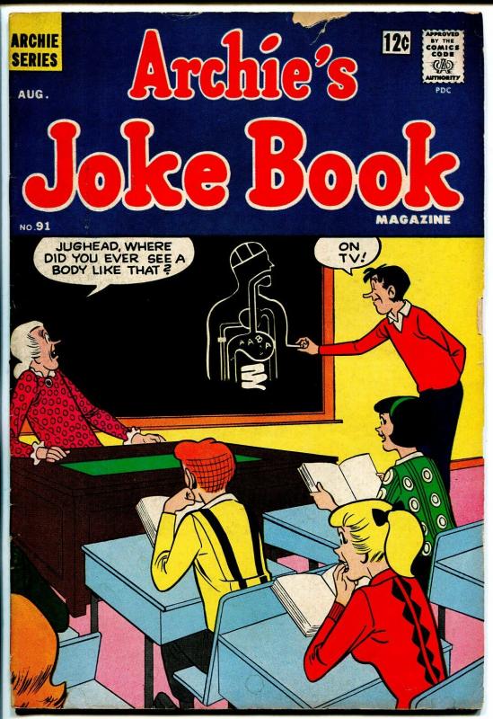 Archie's Joke Book #91 1965-Betty & Veronica -VG