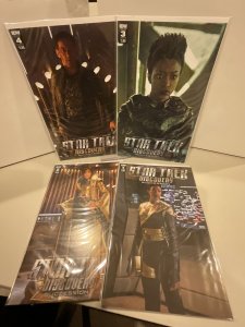 Star Trek: Discovery: Succession #1-4 Complete Mini-Series Set Photo Variants!
