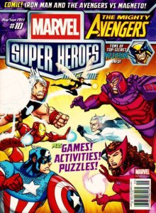 Marvel Super Heroes Magazine #10 FN ; Buena Vista Magazines | Mighty Avengers