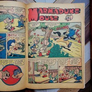 MARMADUKE MOUSE #38 G/VG (Quality 1953) Cuthbert Cat, Prince Pinky / Golden Age