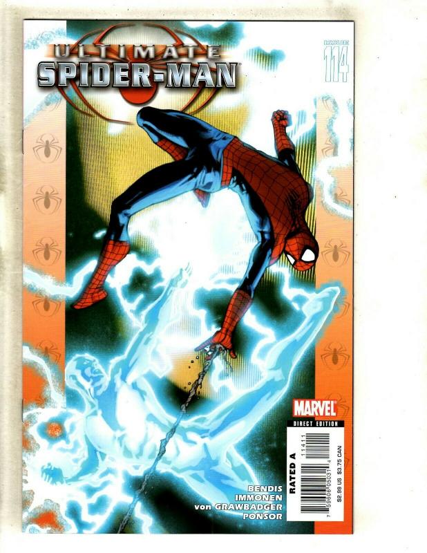 10 Ultimate Spider-Man Marvel Comics 110 111 112 113 114 115 116 117 118 119 EK3