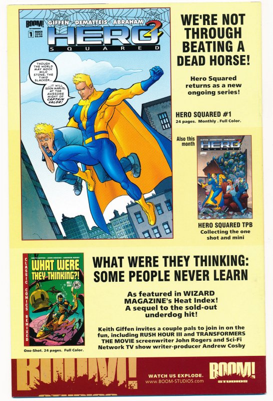 Planetary Brigade (2006) #1 NM, #2 FN Complete series