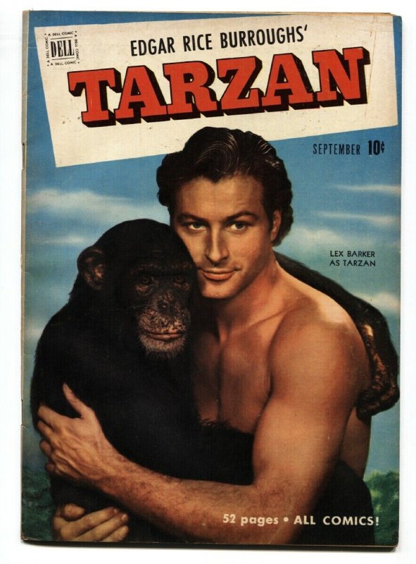 TARZAN # 24 1951 DELL EDGAR RICE BURROUGHS FN+