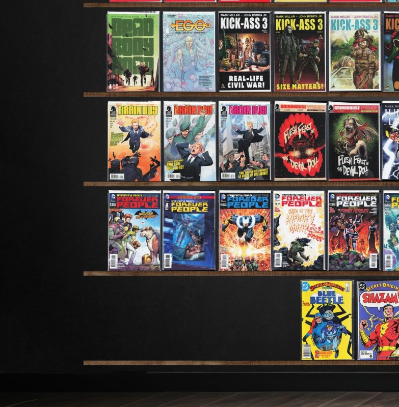 Huge Lot 160+ Comics with Old Man Hawkeye, Weapon H, Trillium & More!