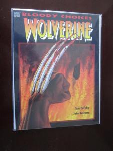 Wolverine Bloody Choices #1 - GN Graphic Novel - 8.5? - 1991