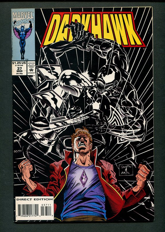 Darkhawk #37 ( 9.4 NM ) Venom / Tod Smith Art / March 1994