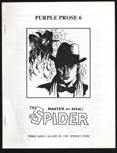 Purple Prose #6 1996-Chomko-The Spider-Master of Men-Articles by Michael Aval...