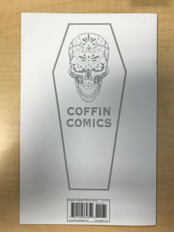 La Muerta Retribution #1 Dealer Incentive Variant Cover by Jamie Tyndall Signed