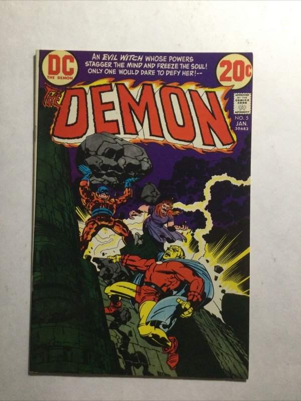 Demon 5 Near Mint- Nm- 9.2 Dc Comics 