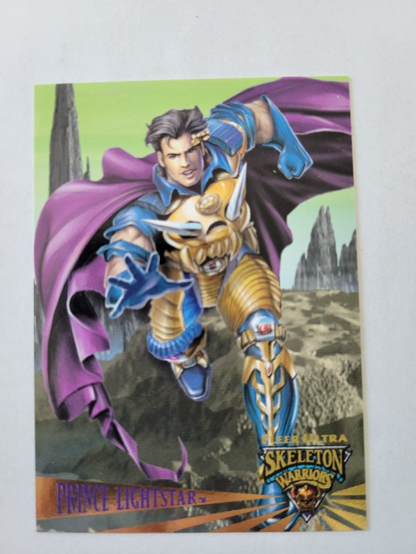 Skeleton Warrior 95 Fleer Ultra Promo Card - Prince Lightstar