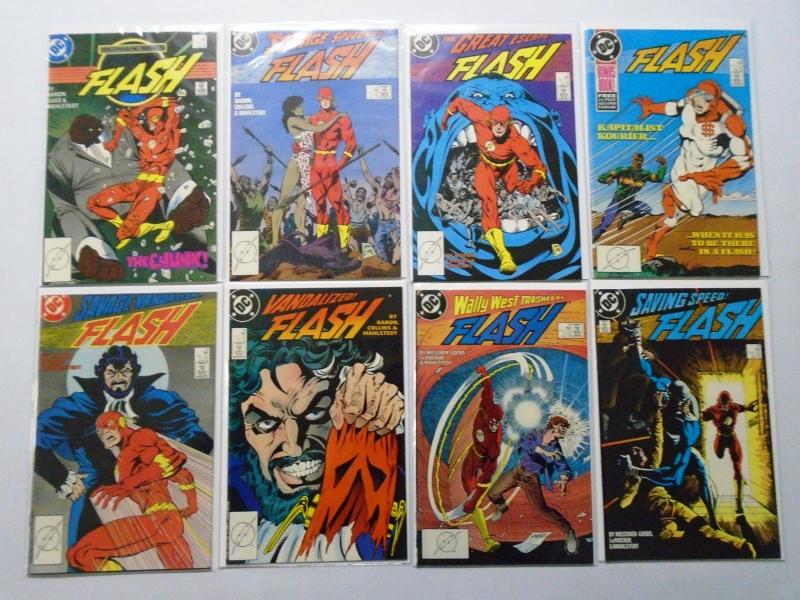 Flash Lot (2nd Series) From:#1-50, Average 8.0/VF, 46 Different (1987-1991)