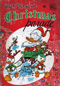 Walt Disney's Christmas Parade (Dell) #1 POOR ; Dell | low grade comic 1949 Dona