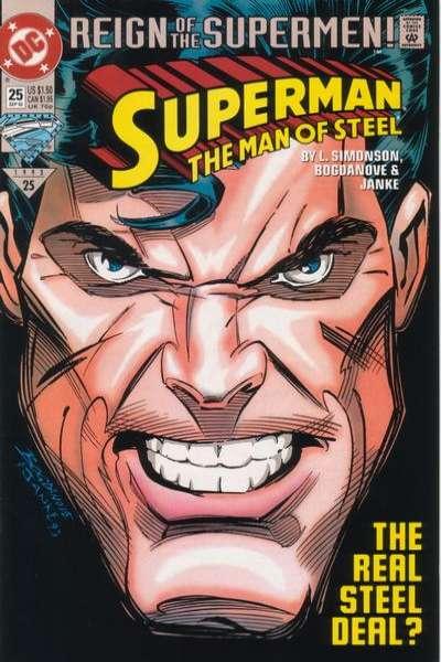 Superman: The Man of Steel   #25, NM (Stock photo)