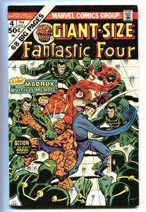 GIANT-SIZE FANTASTIC FOUR #4 -First Madrox The Multiple Man comic book 1975