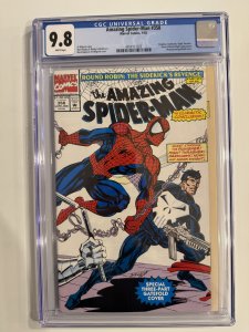 Amazing Spider-Man #358 CGC 9.8 Punisher Moon Knight Cover (1992)