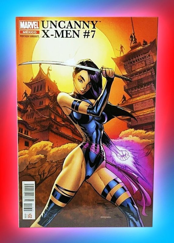 Xmen 7 Wow Key Variant Scarce Vhtf J Scott Campbell Exclusive Psylocke Mint Comic Books 