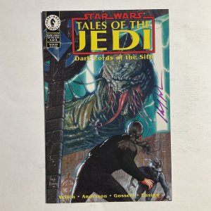 Star Wars Tales Of The Jedi Dark Lords Of The Sith 4 Signed by Kevin Anderson