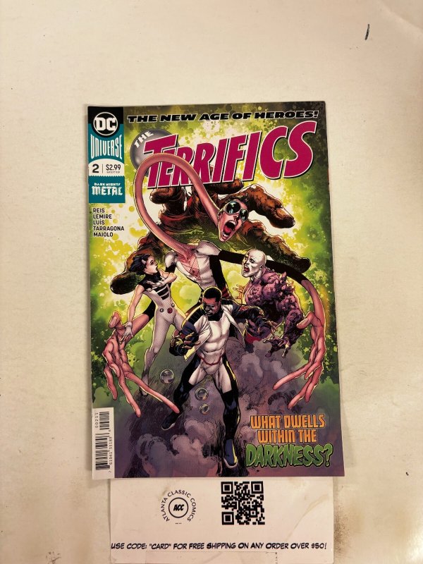 The Terrifics #2 NM DC Comic Books Plastic Man metamorpho Mr. Terrific 30 HH63