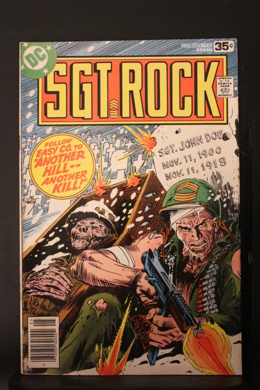 Sgt. Rock #316 (1978) High-Grade NM- Easy Co. Joe Kubert Cover Art Wow!