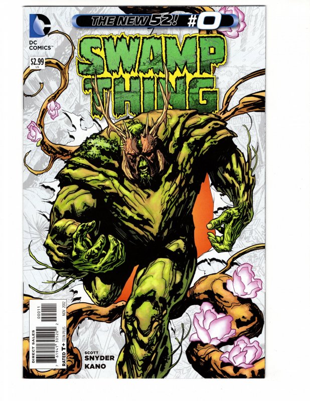 Swamp Thing #0 (VF/NM) 2011 4th series ID#F27